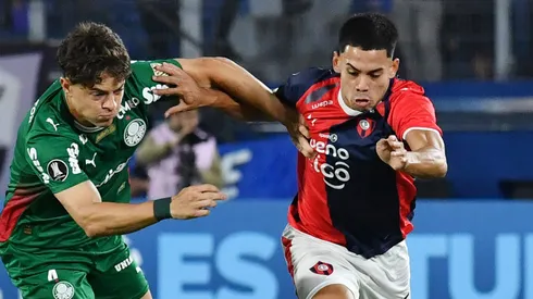 Cerro Porteño recebe ajudinha de Carlos Miguel e empata com o Palmeiras na Libertadores. (Foto: Christian Alvarenga/Getty Images)