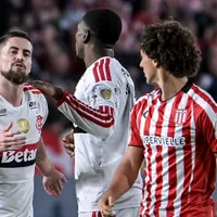 Flamengo e Estudiantes terminam jogo polêmico no empate por 1x1