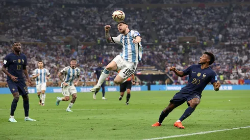 Argentina e França na final da Copa do Mundo 2022 – Julian Finney/Getty Images