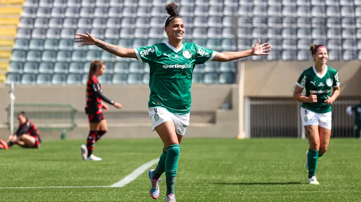 Amanda Gutierres comenta sobre sua passagem no Palmeiras - Foto: Fabio Menotti/Palmeiras