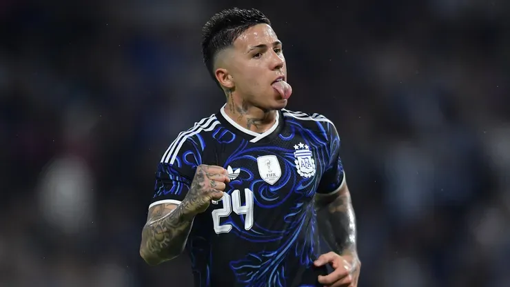 Enzo Fernández, jogador do Chelsea (Marcelo Endelli/Getty Images)