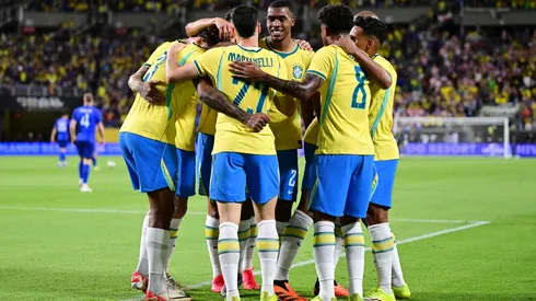 jogadores da Seleção Brasileira (Julio Aguilar/Getty Images)