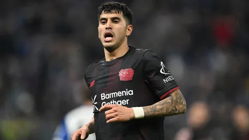 Exequiel Palacios está na mira do Manchester United. Foto: Stuart Franklin/Getty Images
