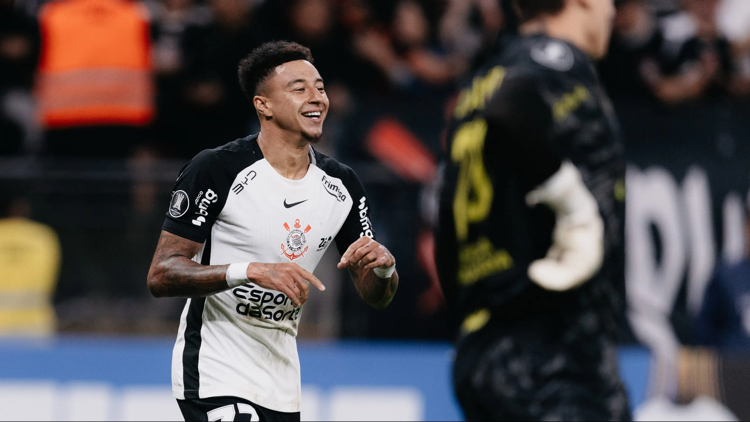 Lingard comemorando gol. Foto: Guilherme Veiga/RP FOTOPRESS/AGIF