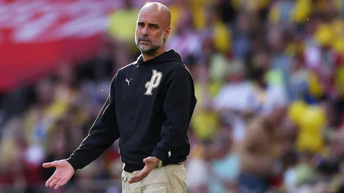 Guardiola comenta jogos da Champions e situação física do elenco. Foto: Justin Setterfield/Getty Images