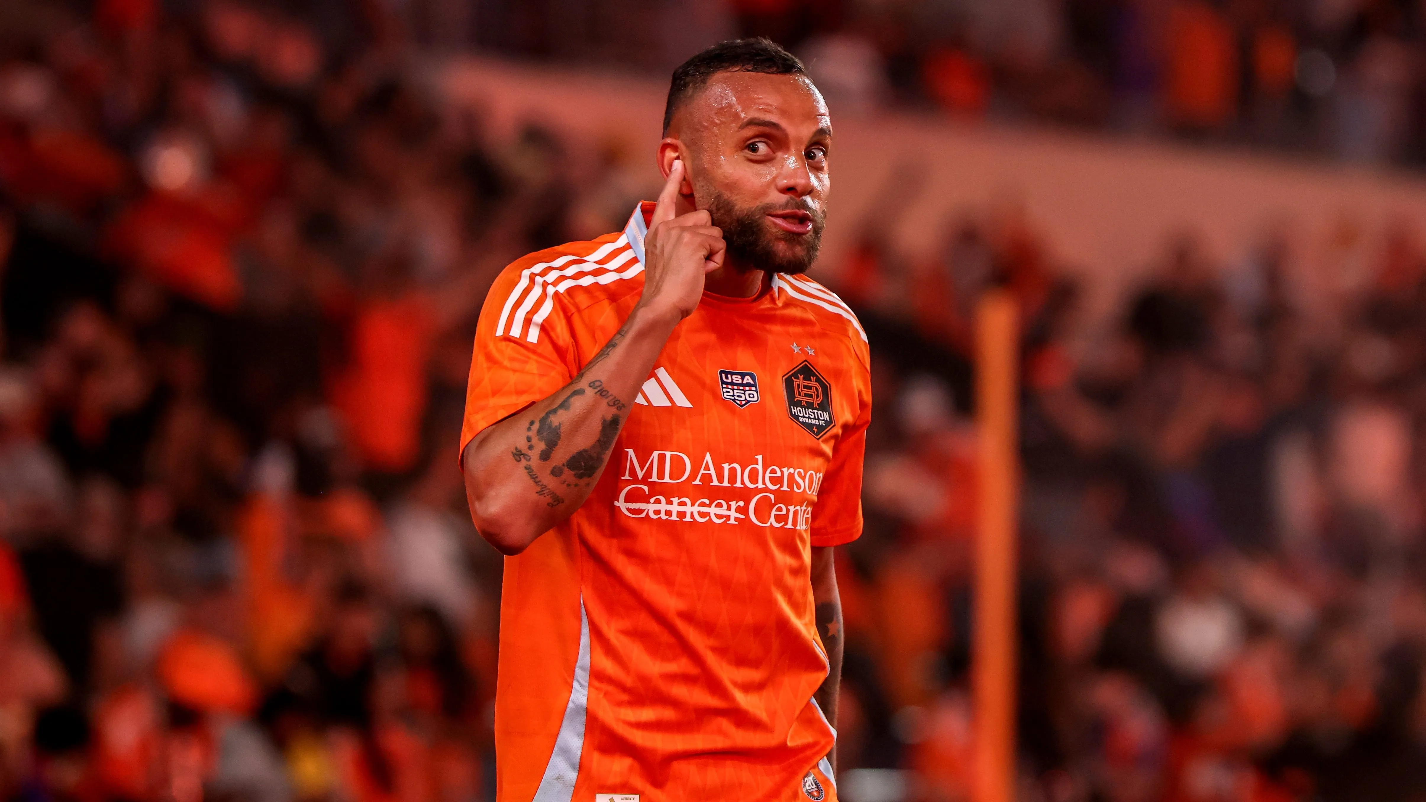 Guilherme em jogo da MLS. Foto: Tim Warner/Getty Images