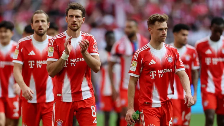 Jogadores do Bayern de Munique após a partida. Foto: Adam Pretty/Getty Images