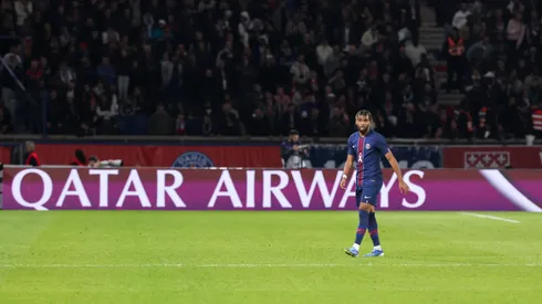 Ibrahim Mbaye autor do primeiro gol do PSG – Catherine Steenkeste/Getty Images for Qatar Airways
