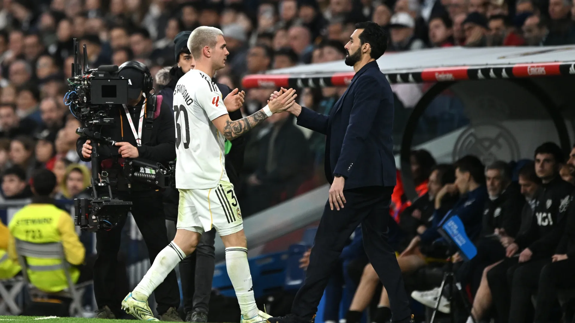 Mastantuono, do Real Madrid (Denis Doyle/Getty Images)