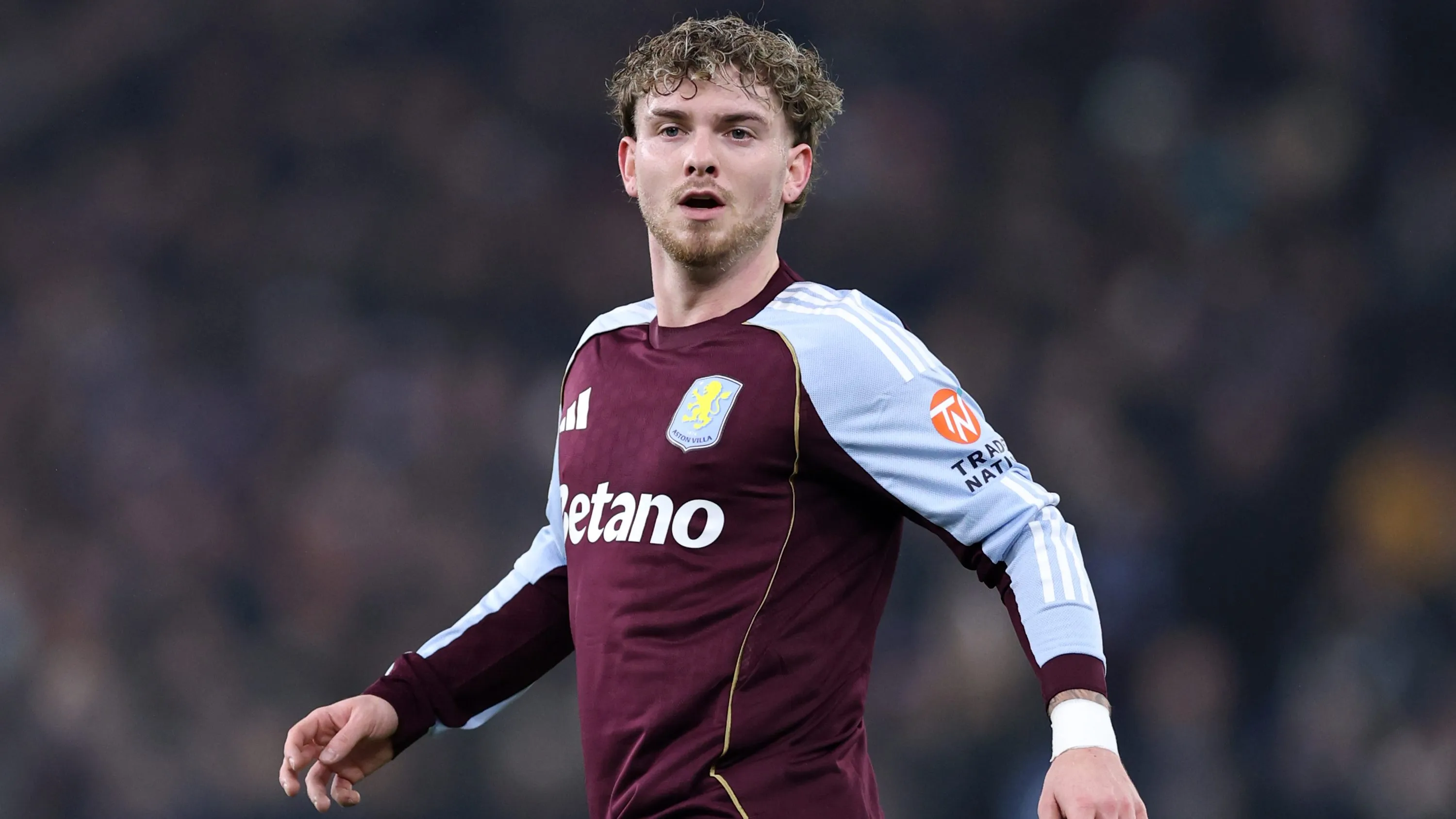 Harvey Elliott está no Aston Villa emprestado pelo Liverpool. Foto: Justin Setterfield/Getty Images