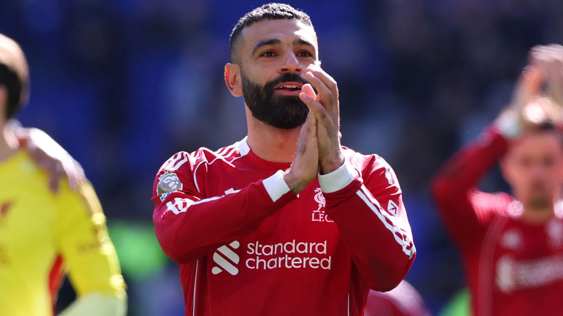 Salah não disputou o clássico entre Liverpool e Manchester United