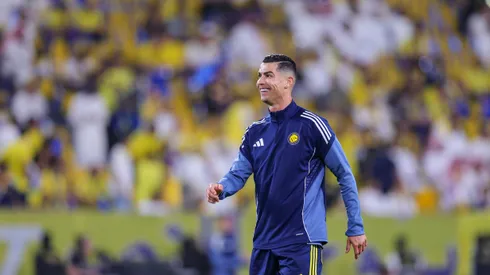 RIYADH, SAUDI ARABIA – APRIL 29: Cristiano Ronaldo of team Al Nassr FC during the Saudi Pro League game between Al Nassr and Al Ahli at Al Awwal Park on April 29, 2026 in Riyadh, Saudi Arabia. (Photo by Abdullah Ahmed/Getty Images)