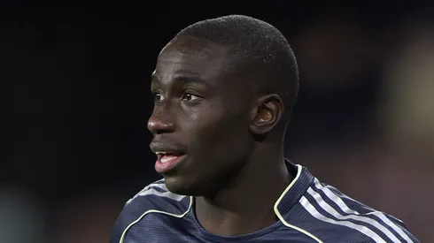 Mendy durante jogo do Real Madrid. (Photo by Jose Manuel Alvarez Rey/Getty Images)