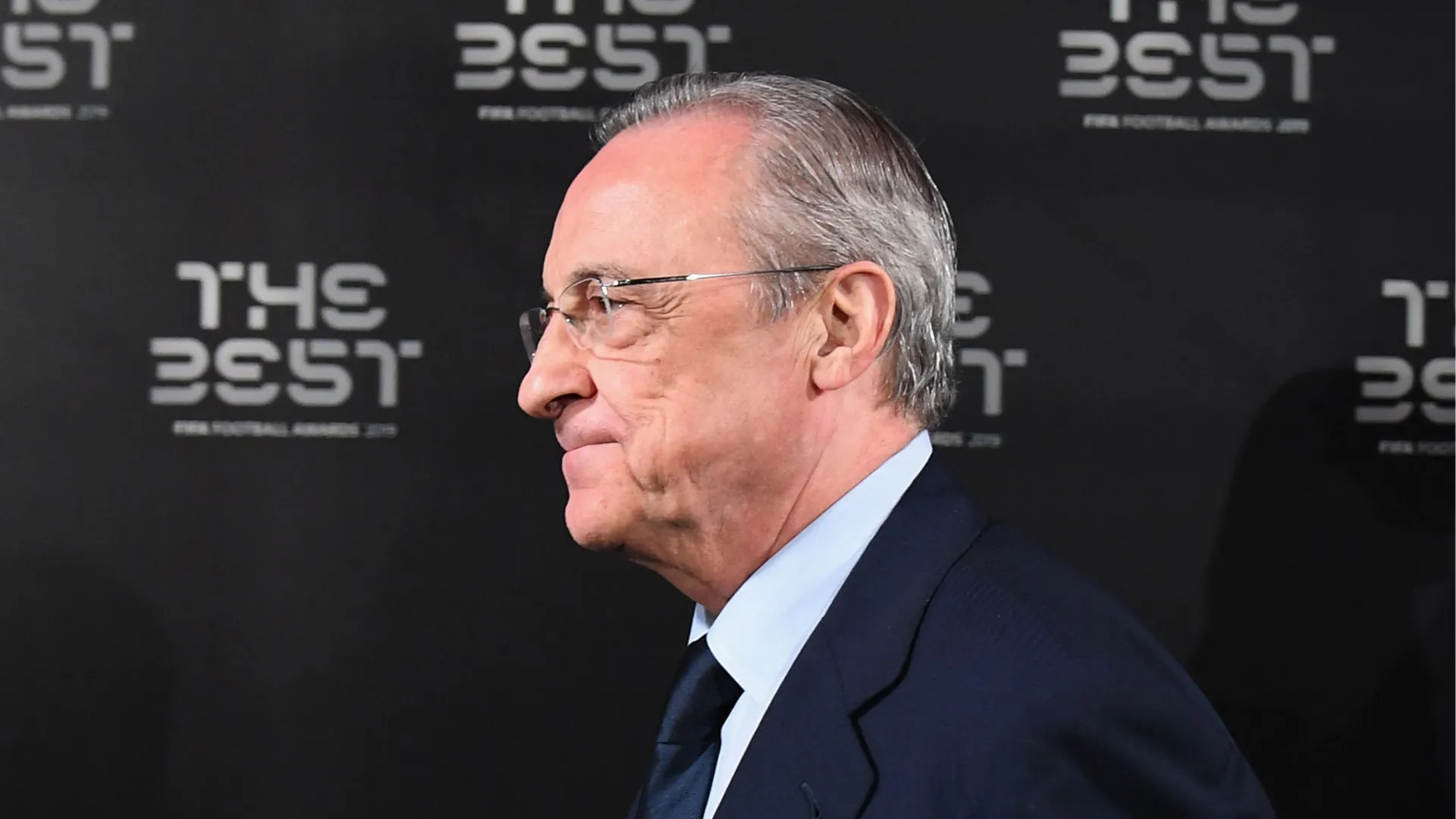 Florentino Pérez durante evento da FIFA