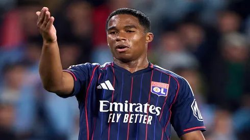 Endrick em ação pelo Lyon – Jose Manuel Alvarez Rey/Getty Images