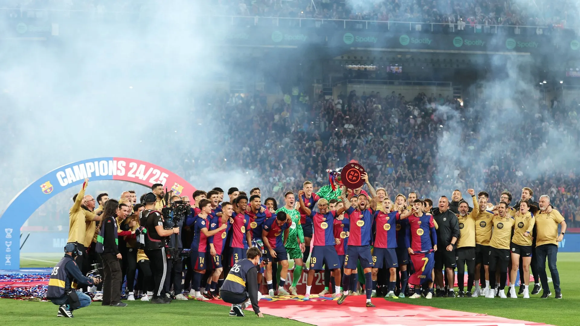 Barcelona é o atual campeão da La Liga (foto: Florencia Tan Jun/Getty Images)