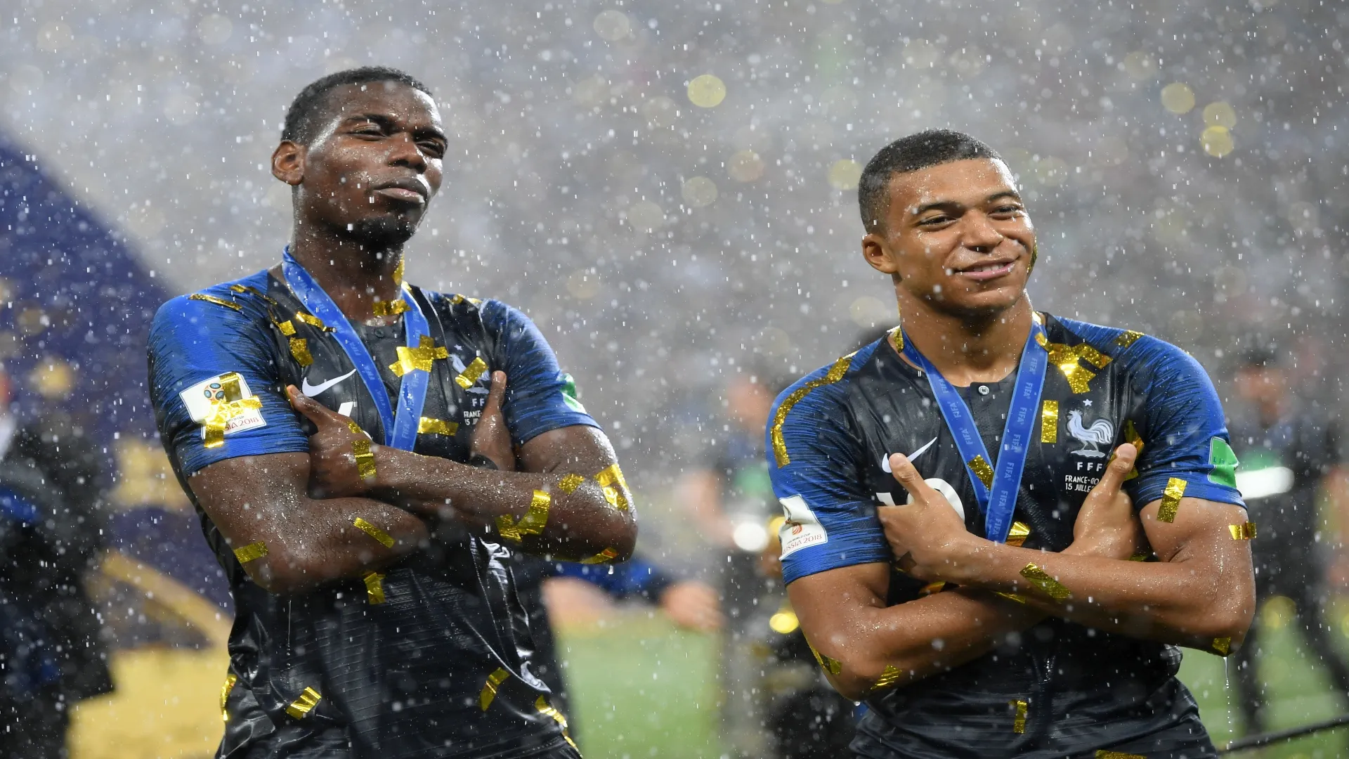 Pogba foi campeão da Copa do Mundo em 2018 – Matthias Hangst/Getty Images