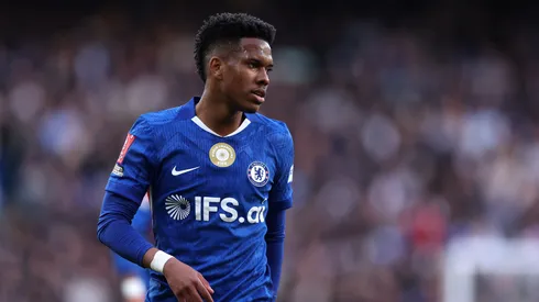 Estêvão, atacante do Chelsea (Alex Pantling/Getty Images)