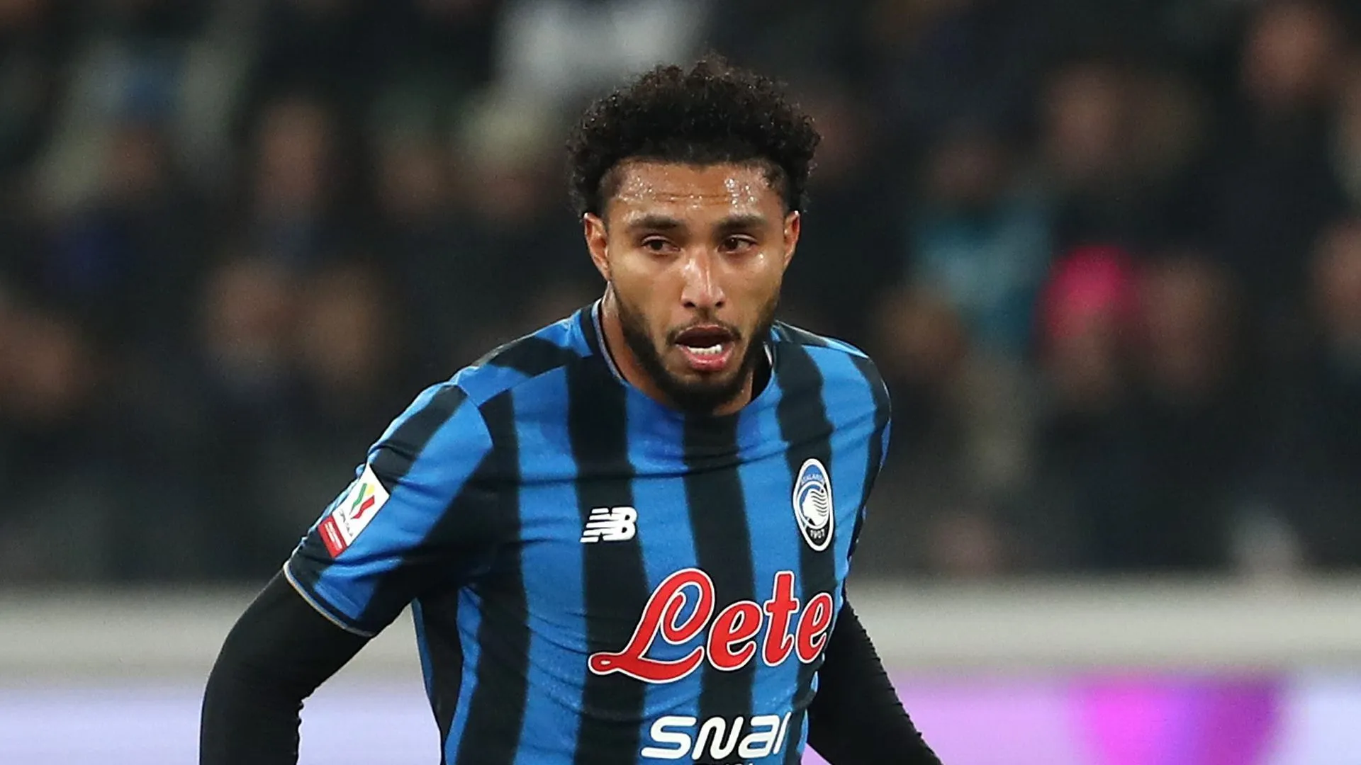 Éderson em campo pela Atalanta