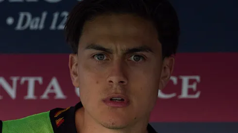 Paulo Dybala durante aquecimento. (Photo by Emmanuele Ciancaglini/Getty Images)