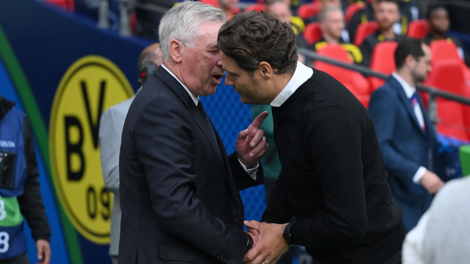 Edin Terzic enfrentou Carlo Ancelotti na final da Champions League entre Borussia Dortmund e Real Madrid
