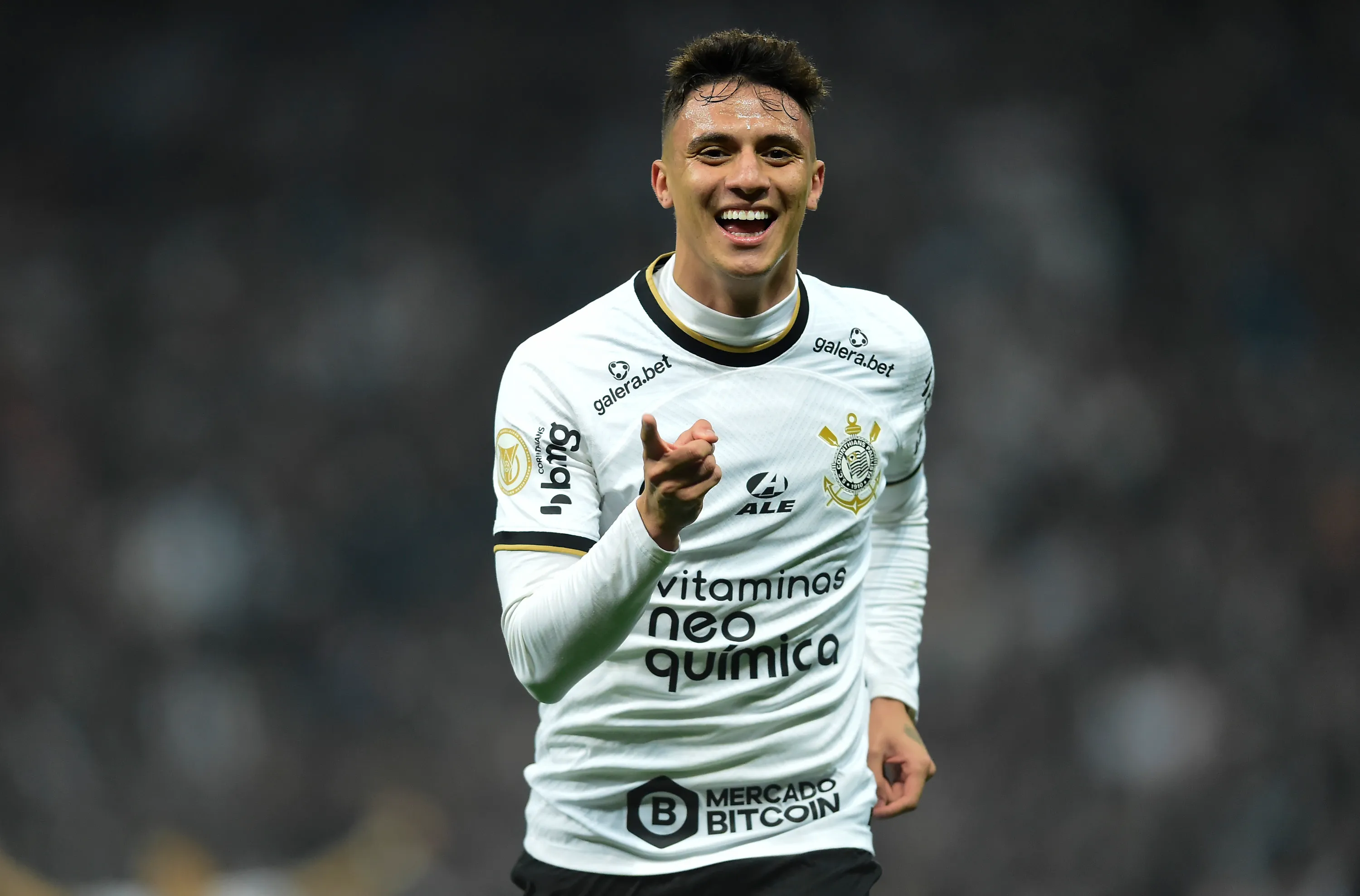 Gustavo Mantuan nos tempos de Corinthians (Foto: Mauro Horita/Getty Images)