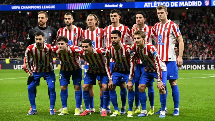 Jogadores do Atlético de Madrid