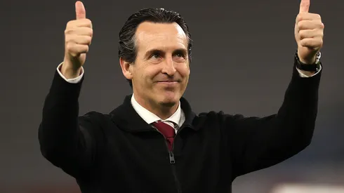 Unai Emery em uma partida do Aston Villa. Foto: Carl Recine/Getty Images