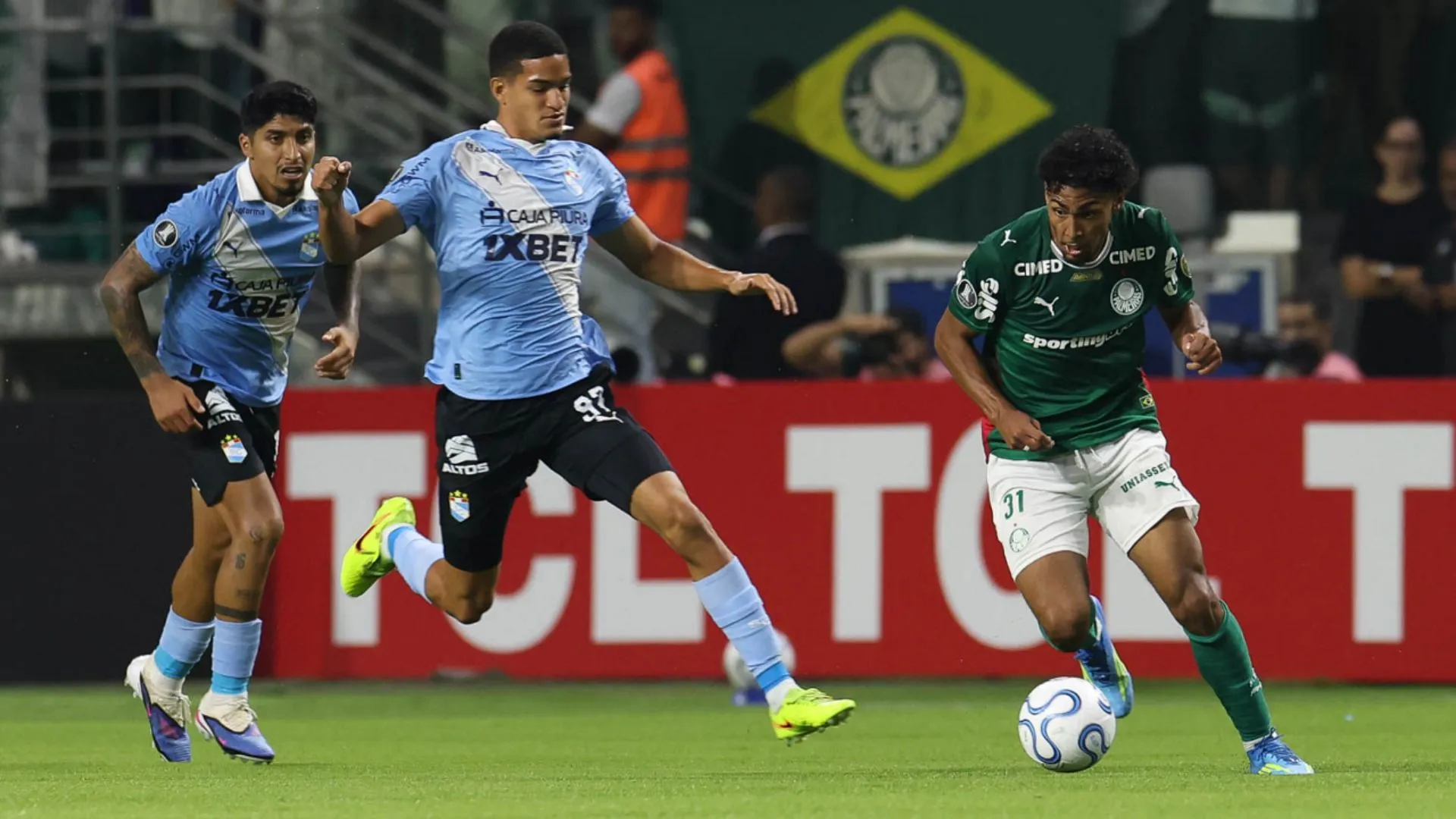 Sporting Cristal e Palmeiras já jogaram pela Libertadores neste ano (foto: Cesar Greco/Palmeiras)