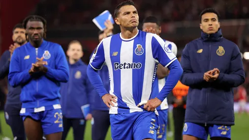 Thiago Silva tem futuro indefinido e pode deixar o Porto após o fim da temporada. Foto: Alex Livesey/Getty Images