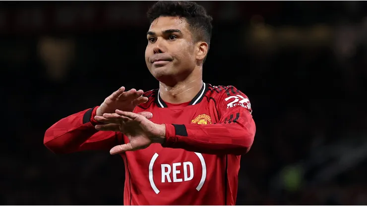 Casemiro mantém decisão de deixar o Manchester United, mas pode rejeitar Inter Miami pela Turquia. (Foto: Naomi Baker/Getty Images)