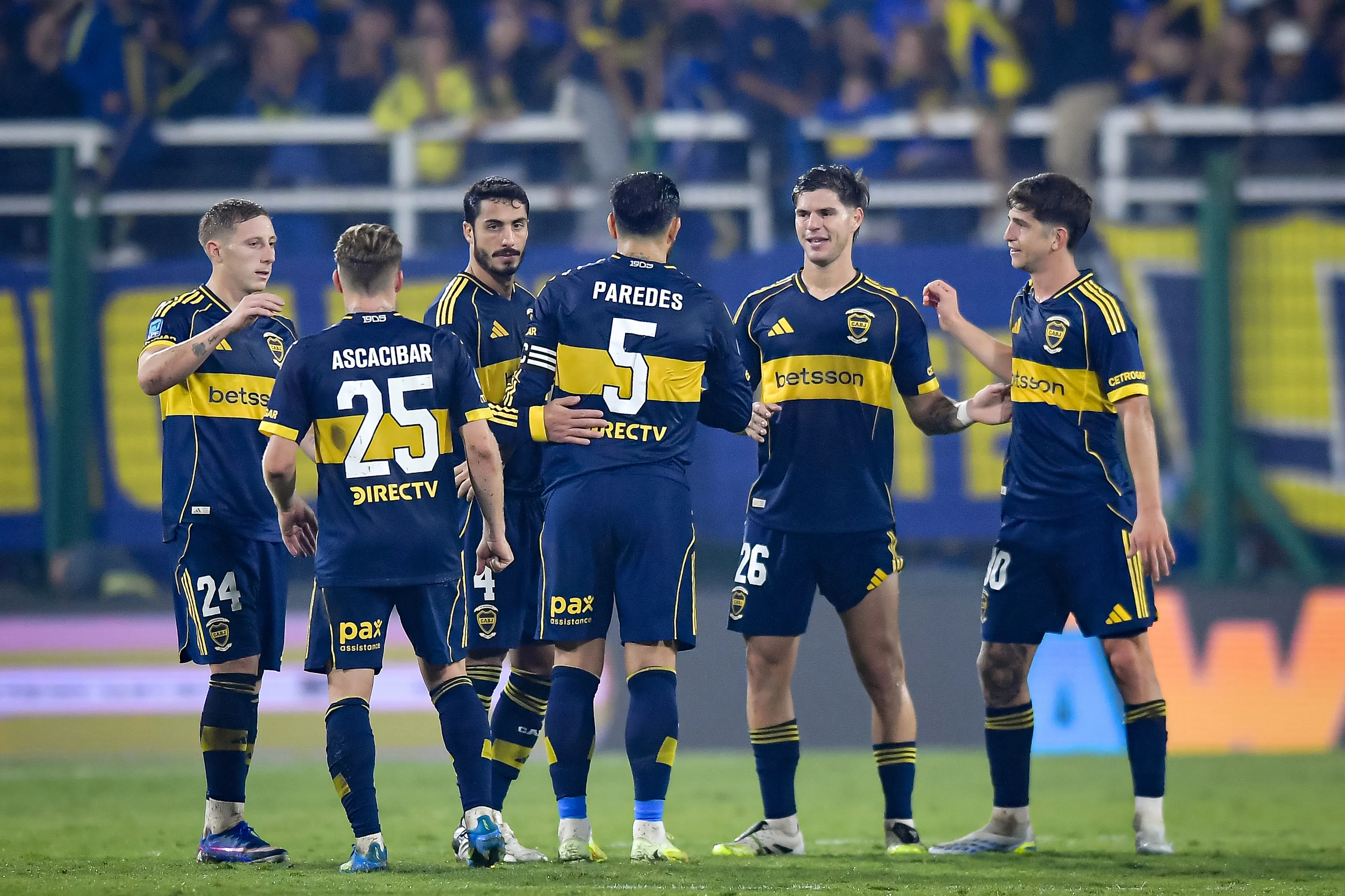 Jogadores do Boca Juniors. (Foto: Marcelo Endelli/Getty Images)