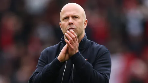 Arne Slot, técnico do Liverpool. (Photo by Michael Regan/Getty Images)