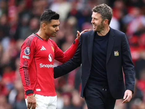 Casemiro pede efetivação de Carrick no Manchester United
