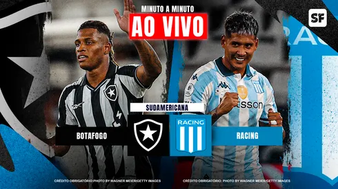 Botafogo e Racing se enfrentam pela Sul-Americana. Wagner Meier/Getty Images