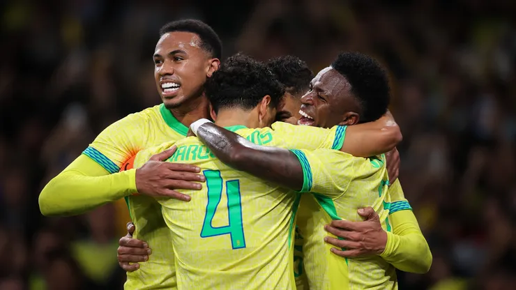 Jogadores da Seleção Brasileira (Ryan Pierse/Getty Images)