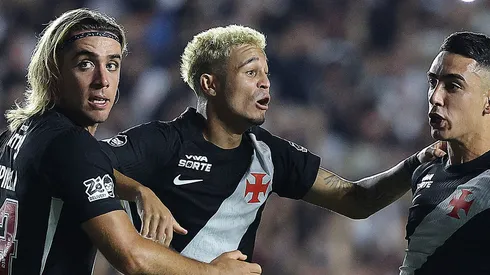 Jogadores do Vasco comemoram gol. (Photo by Wagner Meier/Getty Images)