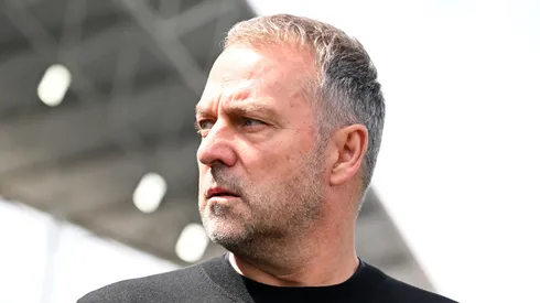 Hansi Flick, técnico do Barcelona. (Foto: Denis Doyle/Getty Images)