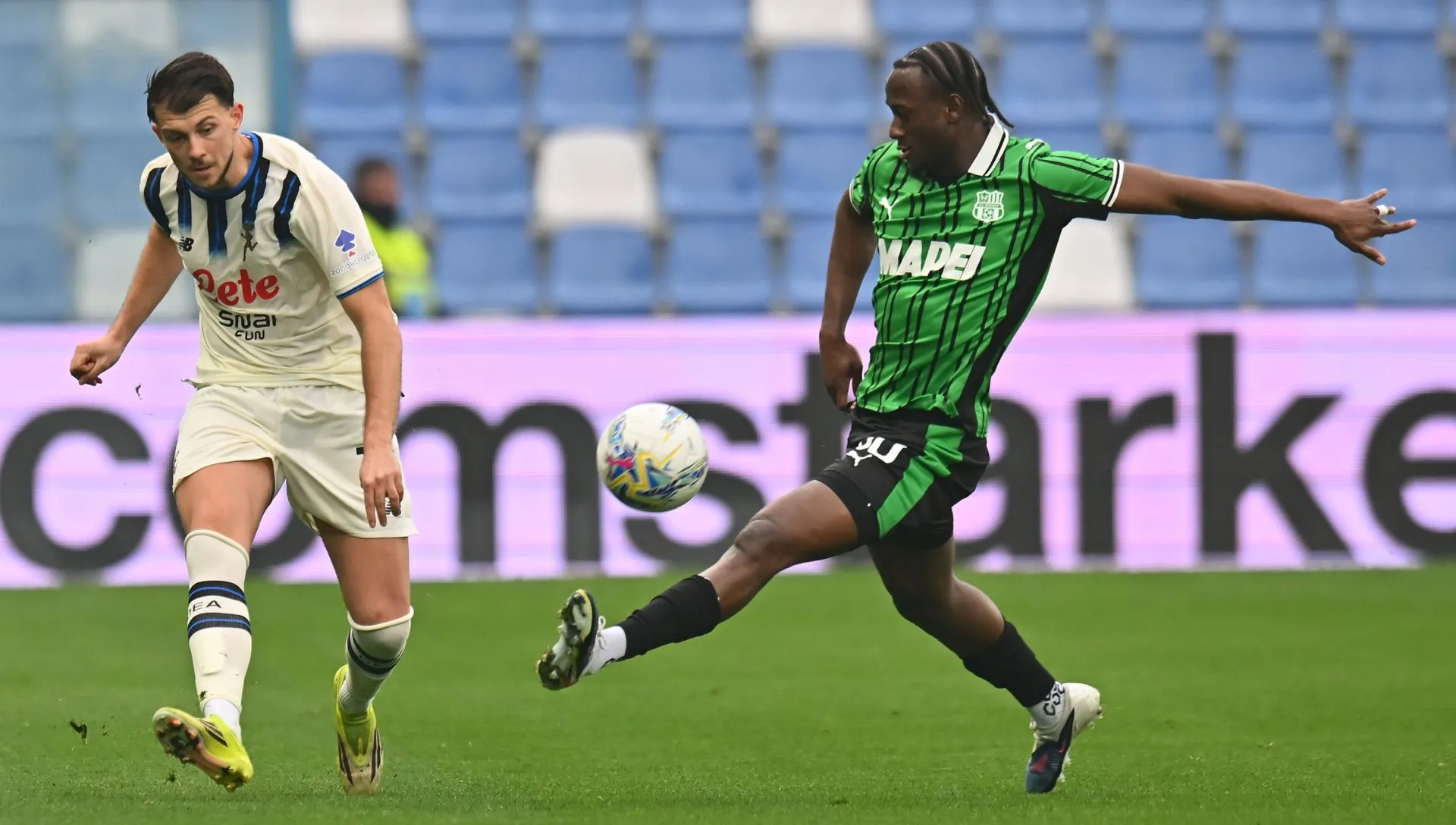 Ismael Koné durante partida da Série A. Foto: Alessandro Sabattini/Getty Images