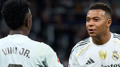 Real Madric conta com apoio de Vini Jr para manter Arbeloa; Mbappé é contra. (Foto: Angel Martinez/Getty Images)