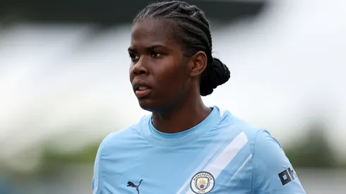 Khadija Shaw não vai seguir no Manchester City – Foto: Matt McNulty/Getty Images