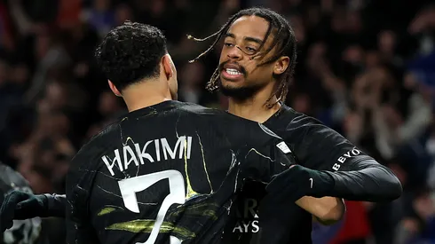Hakimi e Barcola. (Photo by Justin Setterfield/Getty Images)