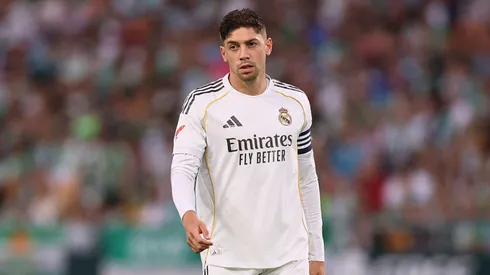 Fede Valverde sofre traumatismo craniano. Fran Santiago/Getty Images.