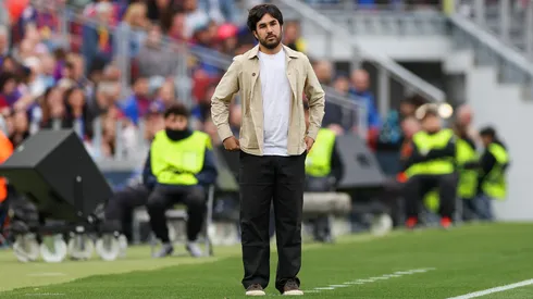 Pere Romeu destaca a importância da conquista da Liga F – Foto: Judit Cartiel/Getty Images