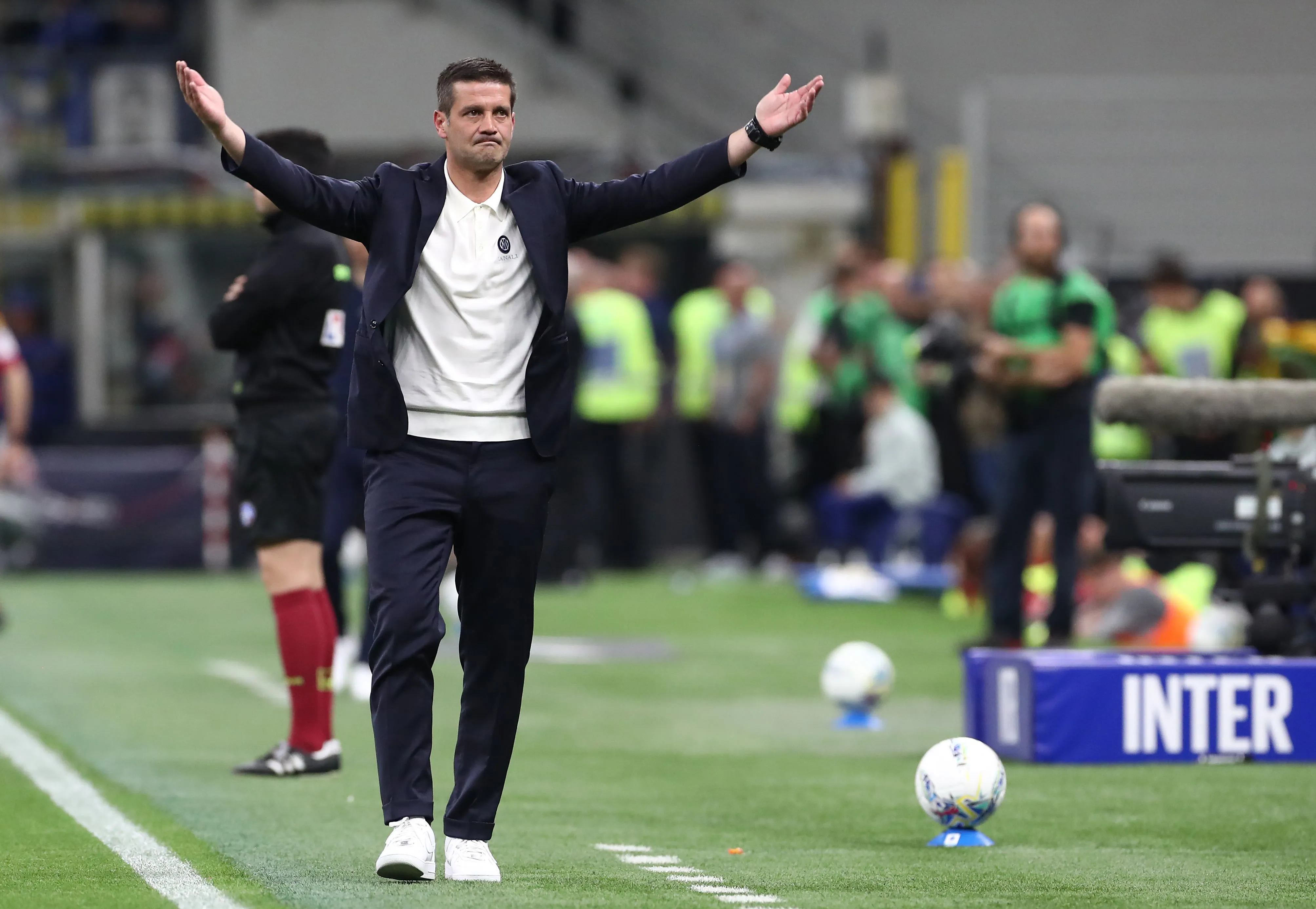 Cristian Chivu na Inter de Milão. (Foto: Marco Luzzani/Getty Images)