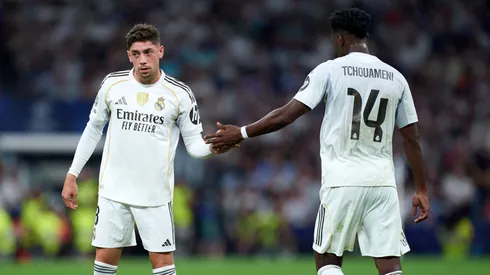 Valverde e Tchouaméni (Angel Martinez/Getty Images)