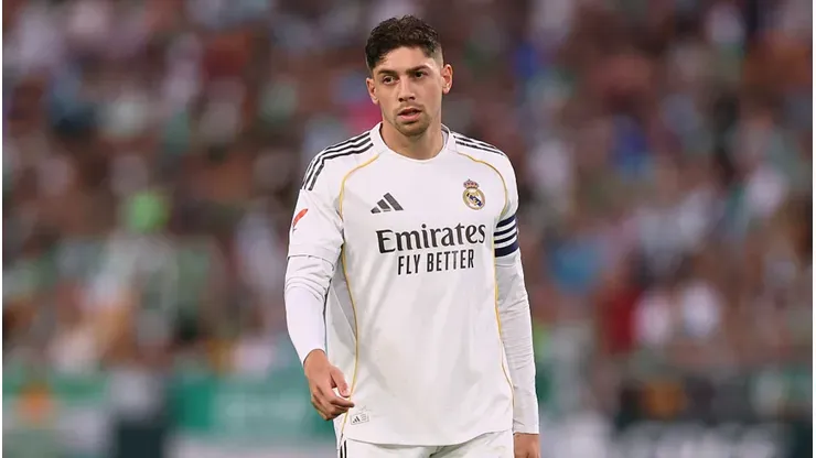 Fede Valverde sofre traumatismo craniano. Fran Santiago/Getty Images.