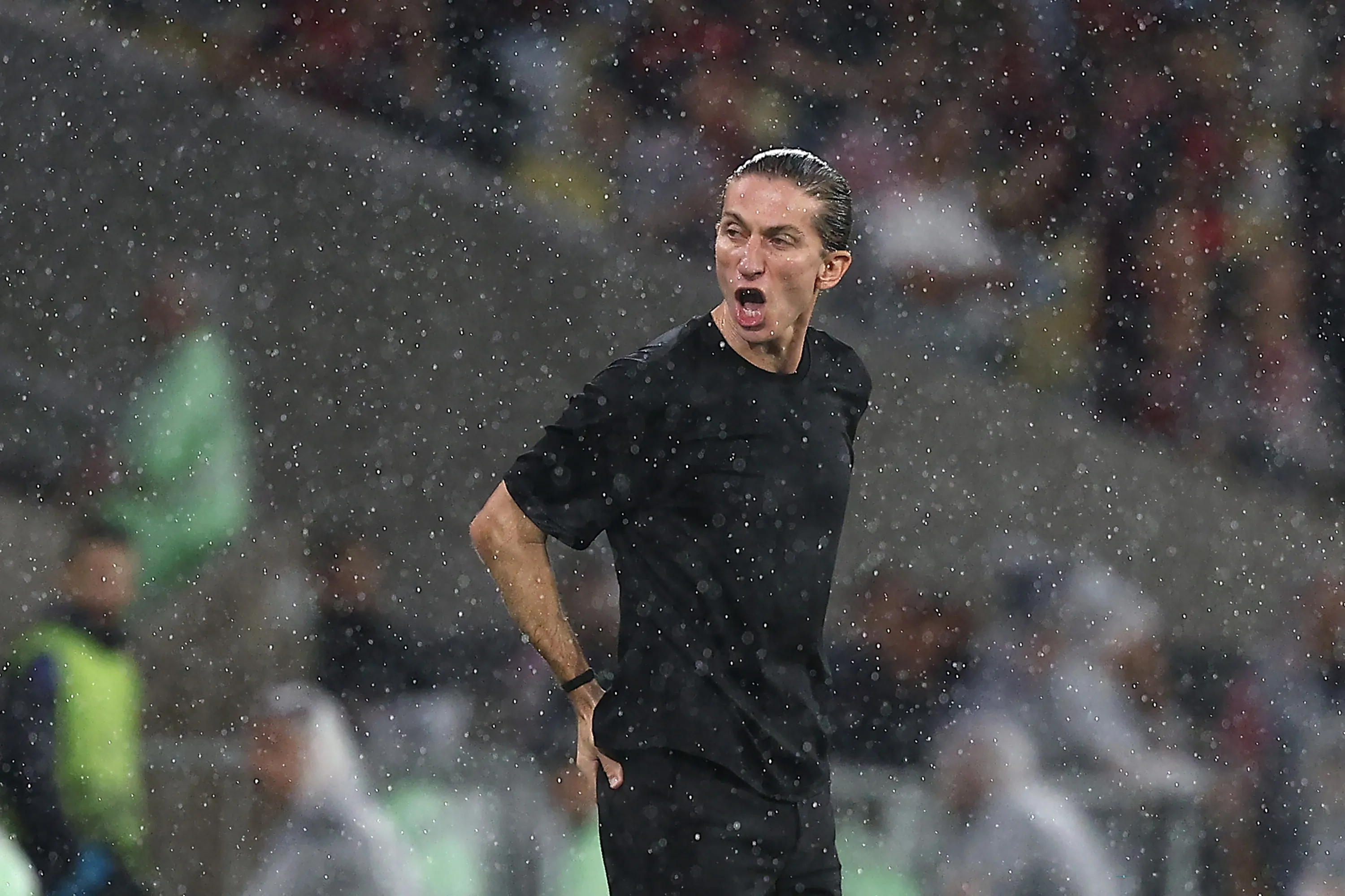 Filipe Luís, ex-treinador do Flamengo. Foto: Wagner Meier/Getty Images