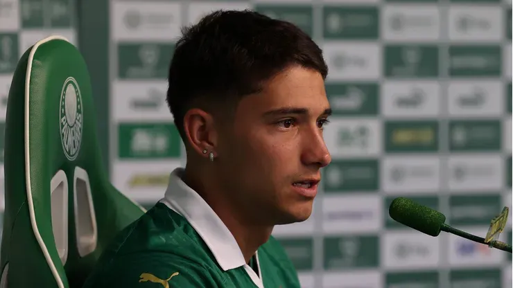 Emi Martínez, no Palmeiras (Cesar Greco/Palmeiras)