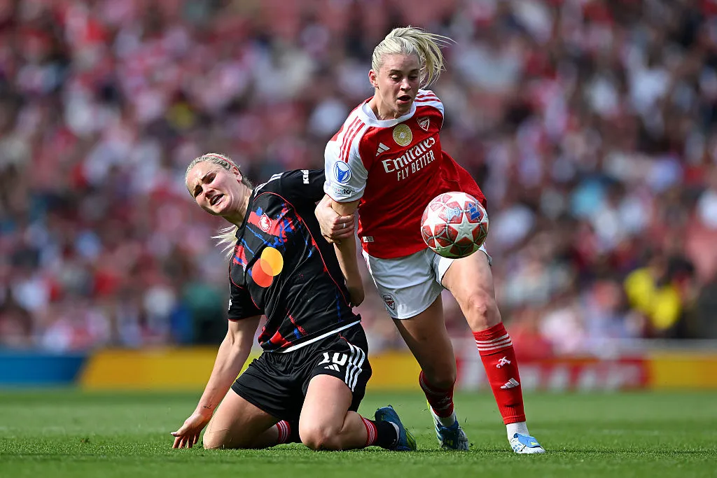 Alessia Russo atuando pelo Arsenal - Foto: Shaun Botterill/Getty Images